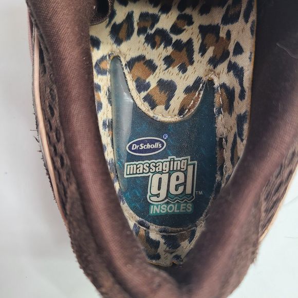 50118-7 - Dr. Scholls Commotion Chocolate Brown/Pink Gel Cushion Size 8.5M - Picture 10 of 10